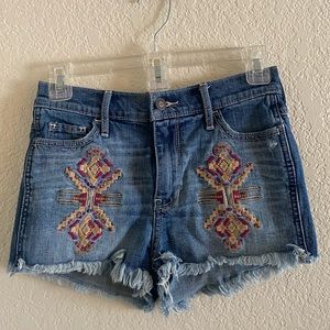 American Eagle Tribal Print Shorts